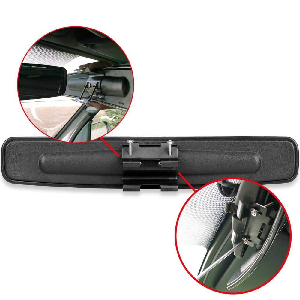 Oglinda panoramica cu cleme cu suruburi 430mm 514.10 Heyner 