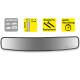 Oglinda panoramica cu cleme cu suruburi 430mm 514.10 Heyner 