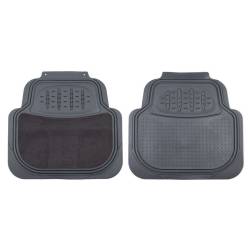 Set 4 covorase auto cauciuc cu mocheta gri 731.22 Heyner