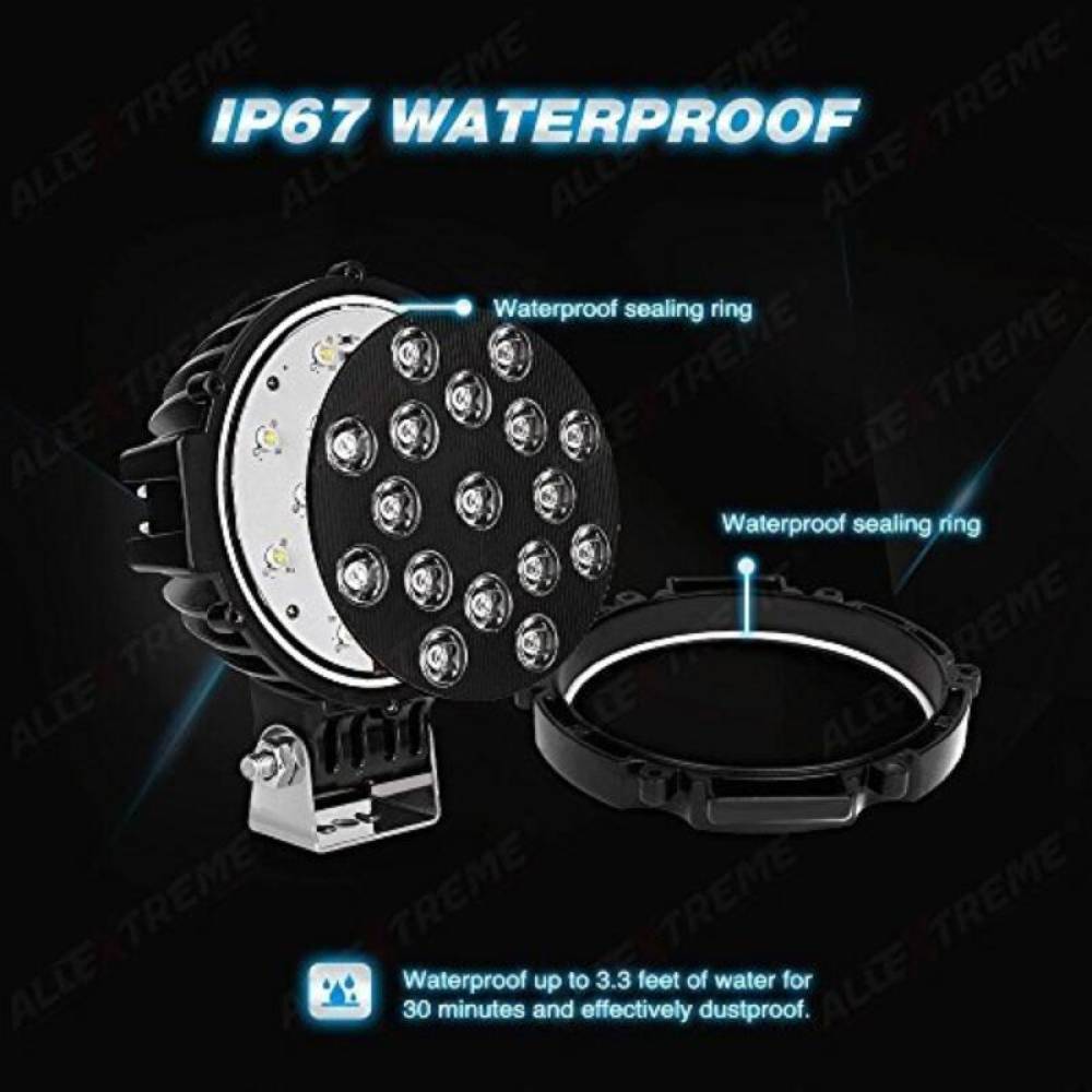 Proiector fi160 faza lunga, off road, 4x4, cu LED, 9-32V, 51W, CH013