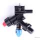 Stropitor complet de capat cu 3 diuze si picurator, pentru erbicidator Agroplast EA72/ AP0-100 / G07/K
