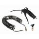 Furtun cu pistol aer cabina, 5m/8mm, gros, 13Atm, mufa T 3/8