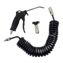 Furtun cu pistol aer cabina, 5m/8mm, gros, 13Atm, mufa T 3/8