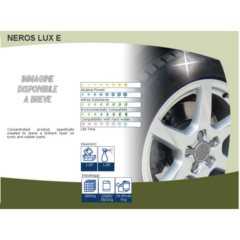 Solutie luciu anvelope Neros-Lux-E 12kg Chimigal
