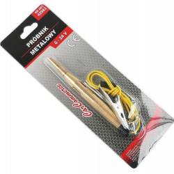 Creion tensiune tester voltaj 6-24V metal 42983 CarCo Creion tensiune tester voltaj 6-24V metal 42983 CarCo
