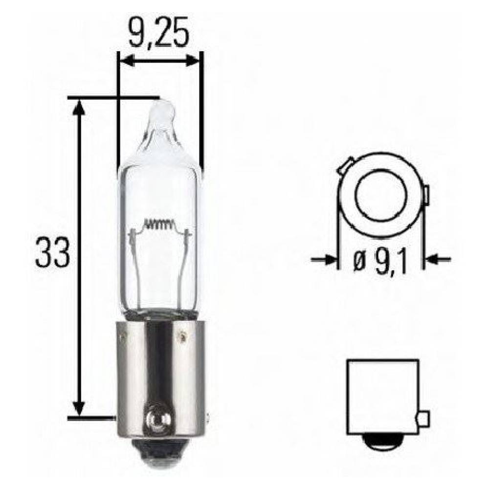 Bec H21 12V girofar, semnalizare BAY9s Vision 58850 Bec H21 12V girofar, semnalizare BAY9s Vision 58850
