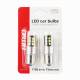 Set 2 becuri semnalizare 15 LED-uri 12/24V, P21W BA15s Canbus 01293 Amio