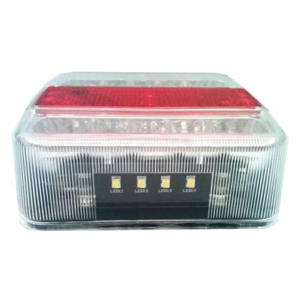 Lampa spate 100x90, 5 functii, ilumiare numar, LED, TRL-004 Dafa  