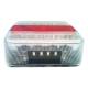 Lampa spate 100x90, 5 functii, ilumiare numar, LED, TRL-004 Dafa  