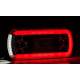 Lampa spate 220x100, 6 functii, cu mers inapoi si numar, LED, FT-130 COF Fristom