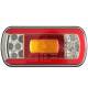 Lampa spate 220x100, 6 functii, cu mers inapoi si numar, LED, FT-130 COF Fristom