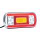 Lampa spate 220x100, 6 functii, cu mers inapoi si numar, LED, FT-130 COF Fristom