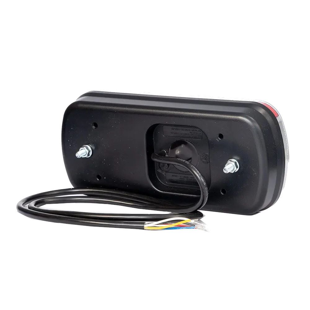 Lampa spate 220x100, 6 functii, cu ceata si numar, LED, FT-130PM Fristom Lampa spate 220x100, 6 functii, cu ceata si numar, LED, FT-130PM Fristom