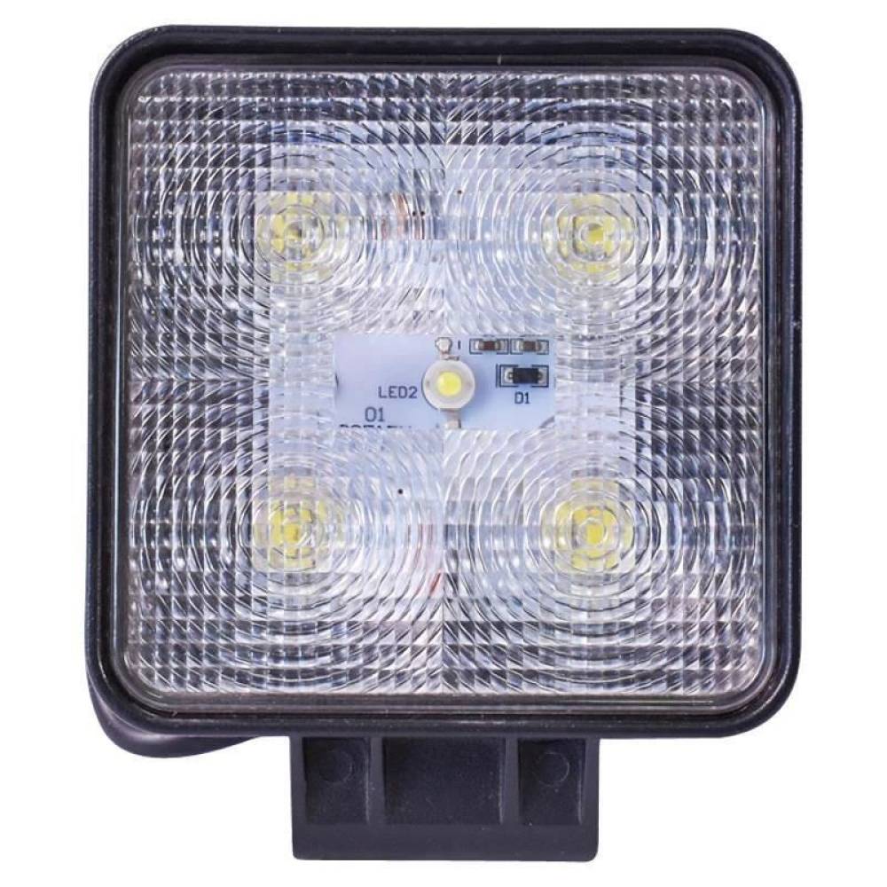 Proiector lucru 108x108, LED, 10-30V / 15W, 975lm, BK69001F