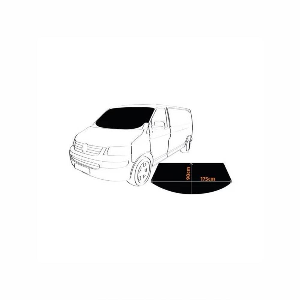 Husa parbriz exterior iarna, antiinghet, 175x90cm, neagra, 58557 Carmotion