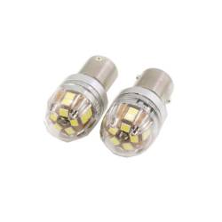Set 2 becuri semnalizare LED 12/24V P21W BA15S Canbus, CAN139 Carguard