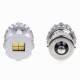 Set 2 becuri semnalizare 12 LED-uri, 12/24V, P21W, Canbus 02449 Amio