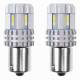 Set 2 becuri semnalizare 12 LED-uri, 12/24V, P21W, Canbus 02449 Amio