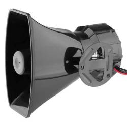 Sirena cu microfon 7 tonuri, 12V, 100W, 58603 Carmotion