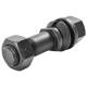 Prezon roata remorca 7.5T echipat cu piulita, L=100mm, M20/M22x1.5 1812 / tc12