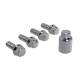 Set 4 piulite pentru prezoane antifurt roti,14x1.5 x25C, conic 7886 Automax