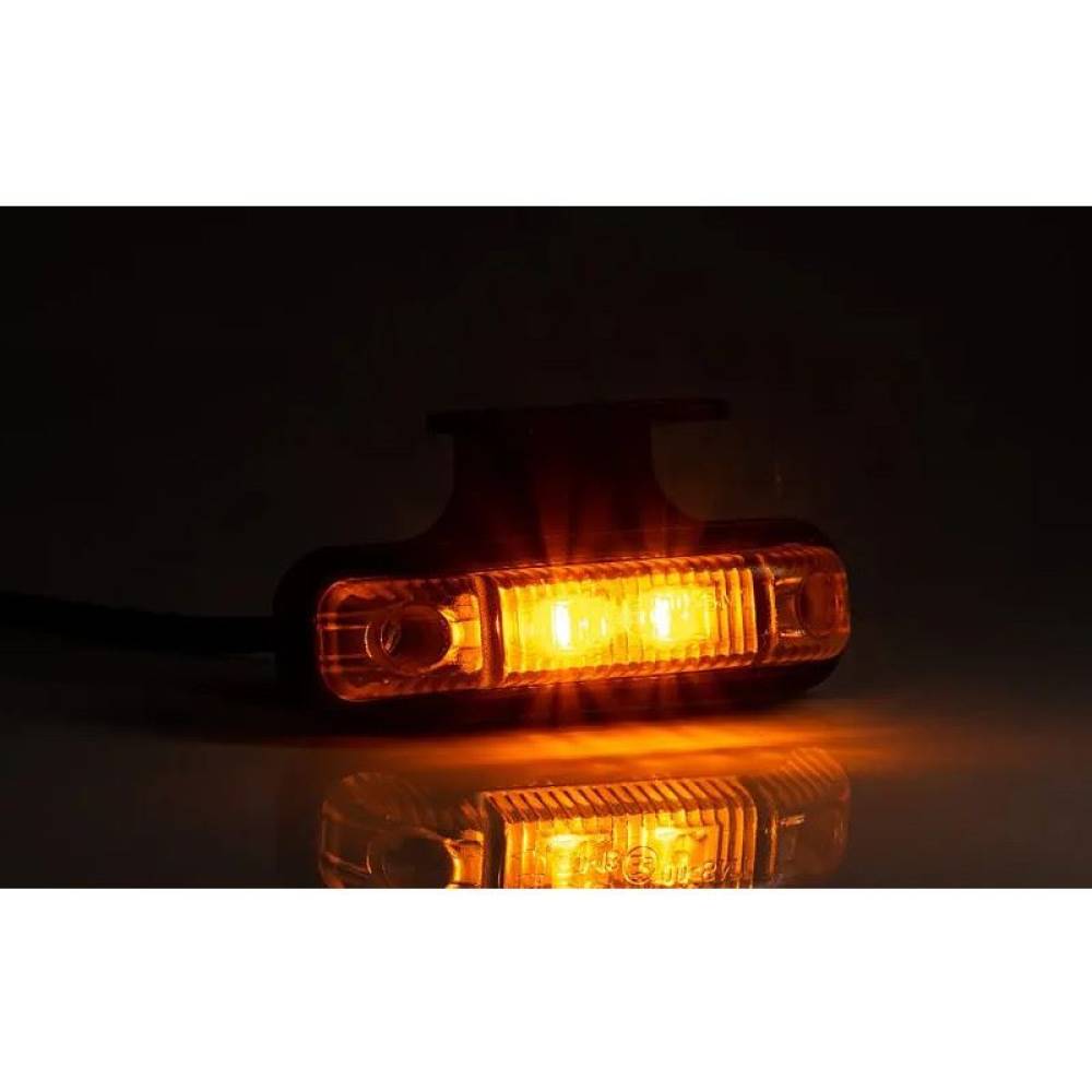 Lampa gabarit 80x18, LED, galbena, cu talpa, 12-36V, FT-013 Z+K Fristom Lampa gabarit 80x18, LED, galbena, cu talpa, 12-36V, FT-013 Z+K Fristom