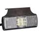 Lampa gabarit 100x32, LED, alba, cu suport lateral, 12-36V, FT-017/b+k Fristom