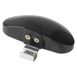 Oglinda exterioara suplimentara unghi mort 12cm, prindere surub, negru, 58053 Carmotion