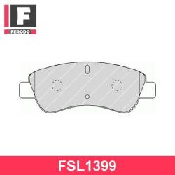 Placute frana Citroen Xsara 00->, Peugeot 307 01-> FERODO FSL1399