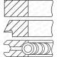 Set segmenti piston, MERCEDES-BENZ SPRINTER, C CLASS, VITO, 08-743100-00 Goetze