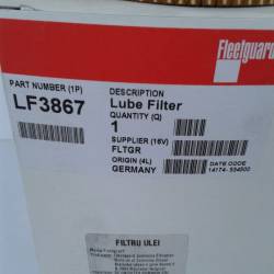 Filtru ulei LF3867 Fleetguard, MAN, 51055040098, D2876