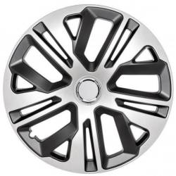Capace roti 16'' Jestic Raven II cu inel, grafit cu argintiu