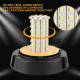 Girofar 12V/24V h128, fi160, LED72-mag, 11 functii, intrerupator 2 butoane, Strobo VS-0172 12/24V