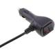 Girofar 12V/24V h128, fi160, LED72-mag, 11 functii, intrerupator 2 butoane, Strobo VS-0172 12/24V