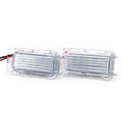 Set 2 bucati lampa numar LED, Ford Fiesta, Fusion, Mondeo, Amio 4543, 7903
