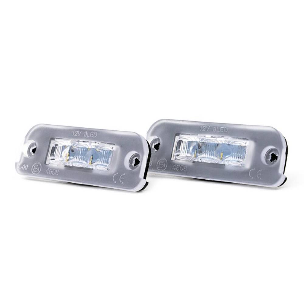 Set 2 bucati lampa numar LED, compatibil, Mercedes Clas C Sedan, AMIO 04549, 7206
