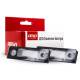 Set 2 bucati lampa numar compatibil LED Skoda Octavia, Roomster, AMIO 04558, 71401