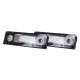 Set 2 bucati lampa numar compatibil LED Skoda Octavia, Roomster, AMIO 04558, 71401