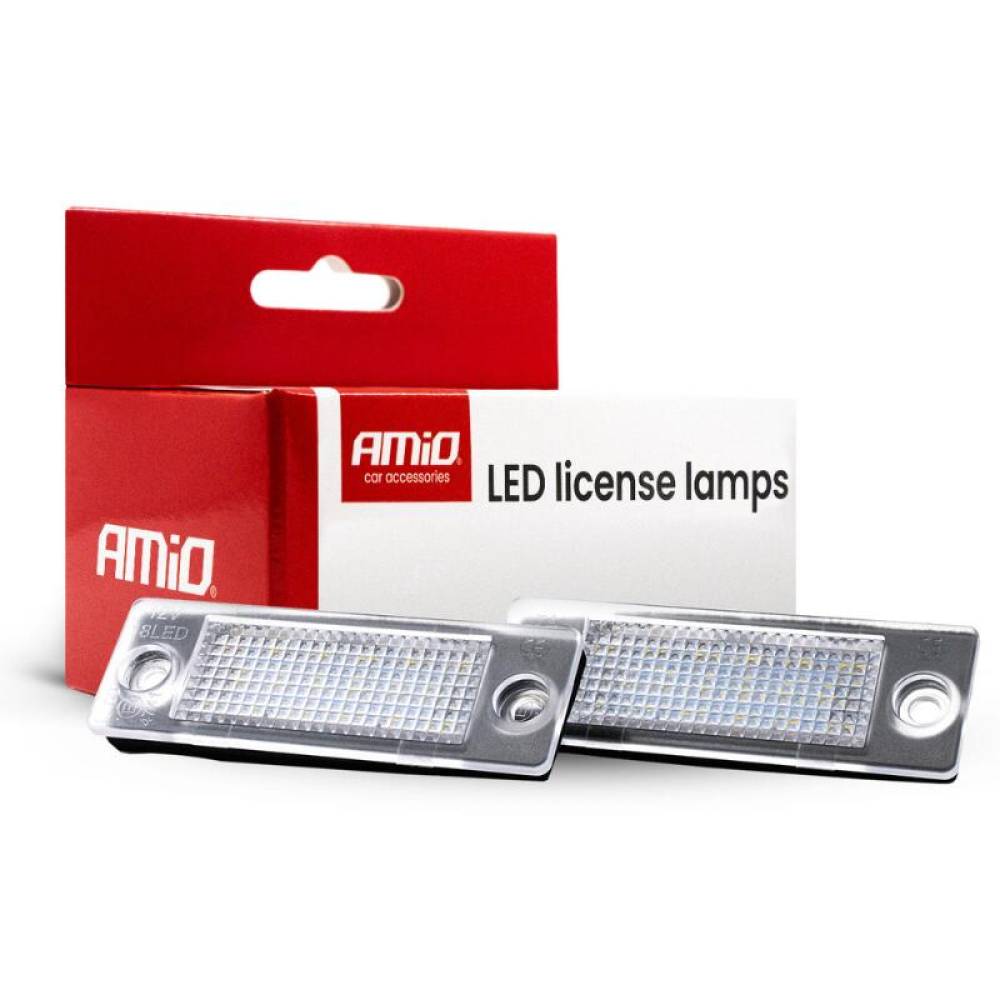 Set 2 bucati lampa numar LED, compatibil, VW Passat, Jetta, Golf, Tour, Cad, AMIO-4548, 7403 Set 2 bucati lampa numar LED, compatibil, VW Passat, Jetta, Golf, Tour, Cad, AMIO-4548, 7403