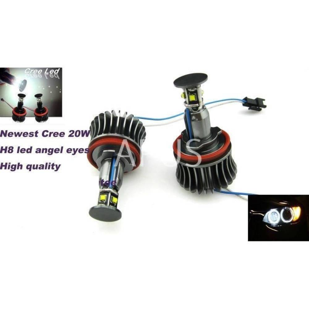 Bec 2 LED-uri Marker Angel Eyes 20W H8, BMW E82,87,89,90,91,92,X1,5,6 3047 Bec 2 LED-uri Marker Angel Eyes 20W H8, BMW E82,87,89,90,91,92,X1,5,6 3047