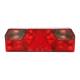 Lampa spate 420x140, 8 functii, 12-24V, fara bec, cu triunghi si cablaj, LED, stanga, Ucler 0105L, 98643, RN17 Lampa spate 420x140, 8 functii, 12-24V, fara bec, cu triunghi si cablaj, LED, stanga, Ucler 0105L, 98643, RN17