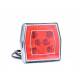 Lampa ceata cu pozitie, 99.6x93, LED, dispersor colorat, 9-36V FT-123 Fristom