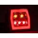 Lampa spate 99,6x93, 3 functii, LED Neon, FT-120 Fristom Lampa spate 99,6x93, 3 functii, LED Neon, FT-120 Fristom