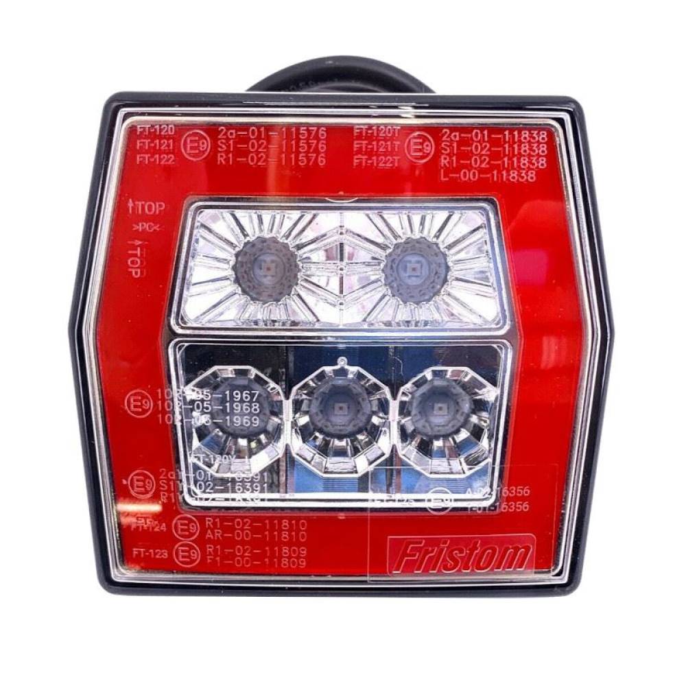 Lampa spate 99,6x93, 3 functii, LED Neon, FT-120 Fristom Lampa spate 99,6x93, 3 functii, LED Neon, FT-120 Fristom