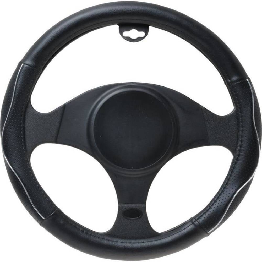 Husa volan  37-39cm neagra 5034 Automax 