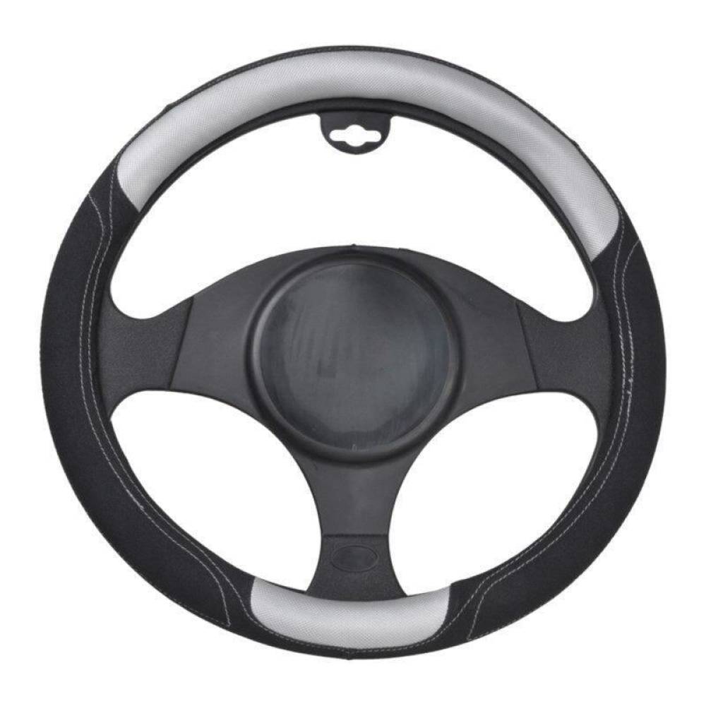 Husa volan 37 - 39cm negru cu gri 9348 Automax  