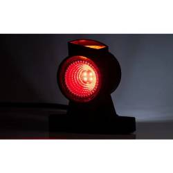 Lampa gabarit brat 96mm, LED, 3 functii, stanga, 12-36V, FT-140A-L Fristom 