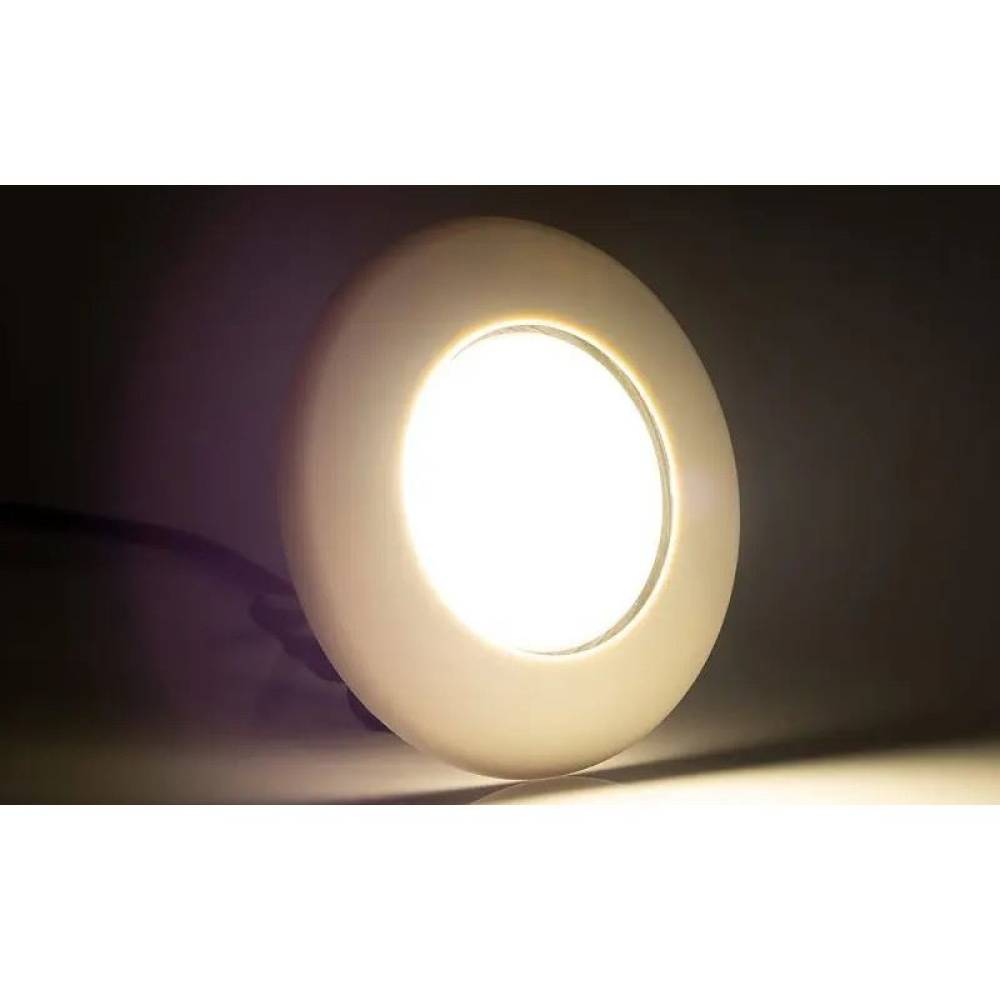 Lampa interior plafon fi95 FT-046S LED, incastrata, argintiu 9-36V Fristom