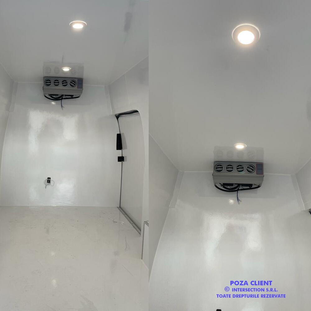 Lampa interior plafon fi95 FT-046S LED, incastrata, argintiu 9-36V Fristom