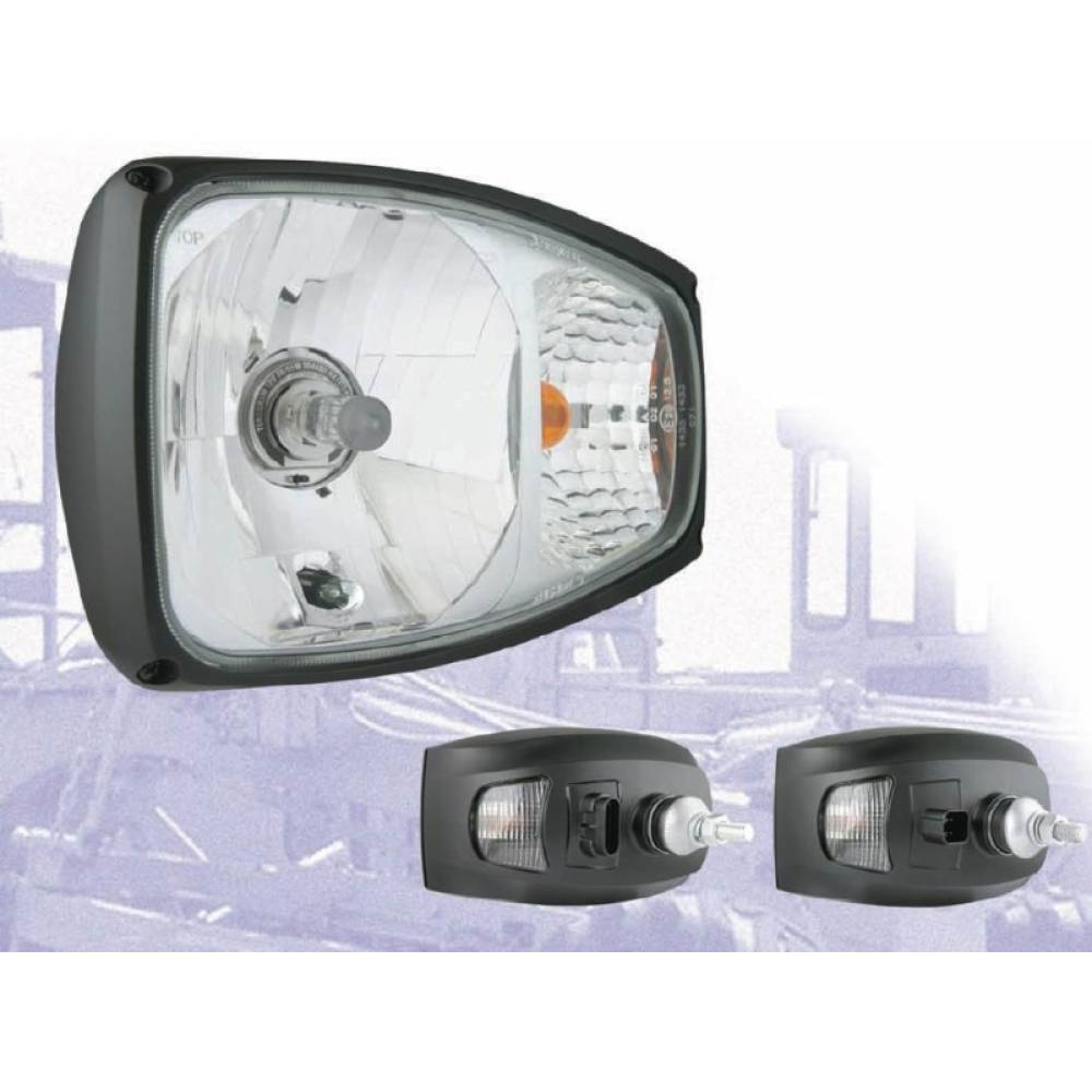Far cu semnalizare stanga RGV1. cu mufa  AMP SuperSeal 5pini, 49030 Wesem